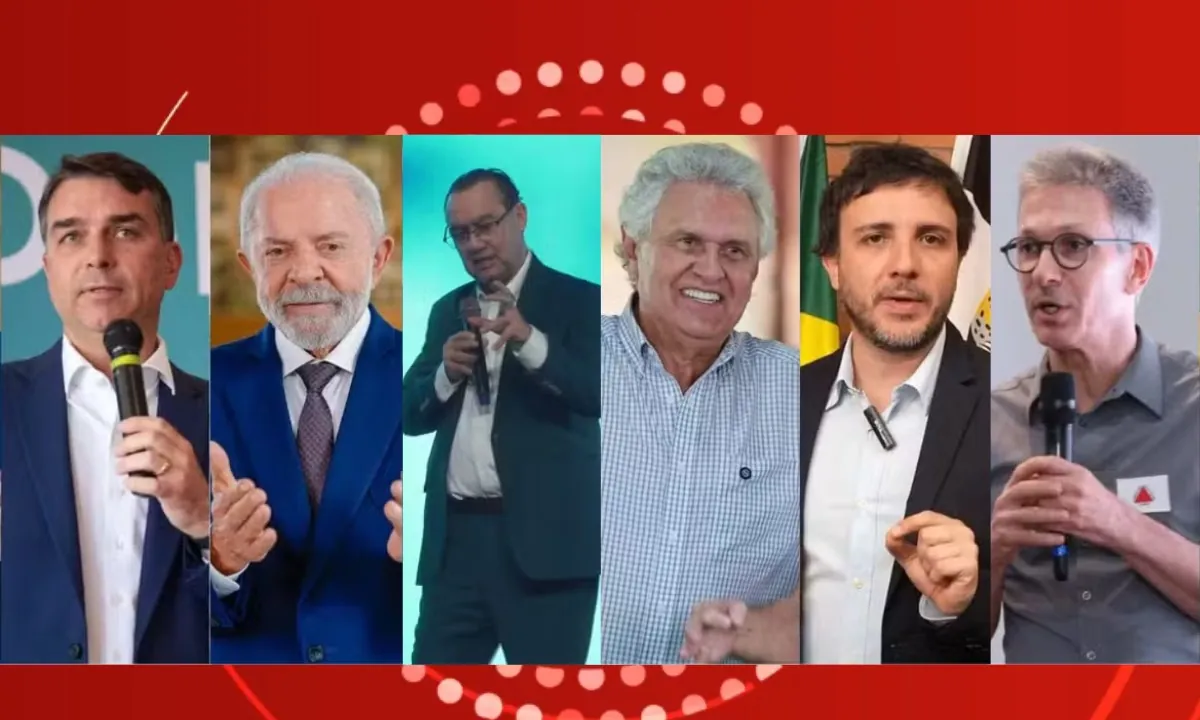 Quaest no Paraná: Flávio Bolsonaro, 40%; Lula, 26%; Augusto Cury, 5%; Ronaldo Caiado, 4%; Renan Santos, 4%; e Romeu Zema, 2%