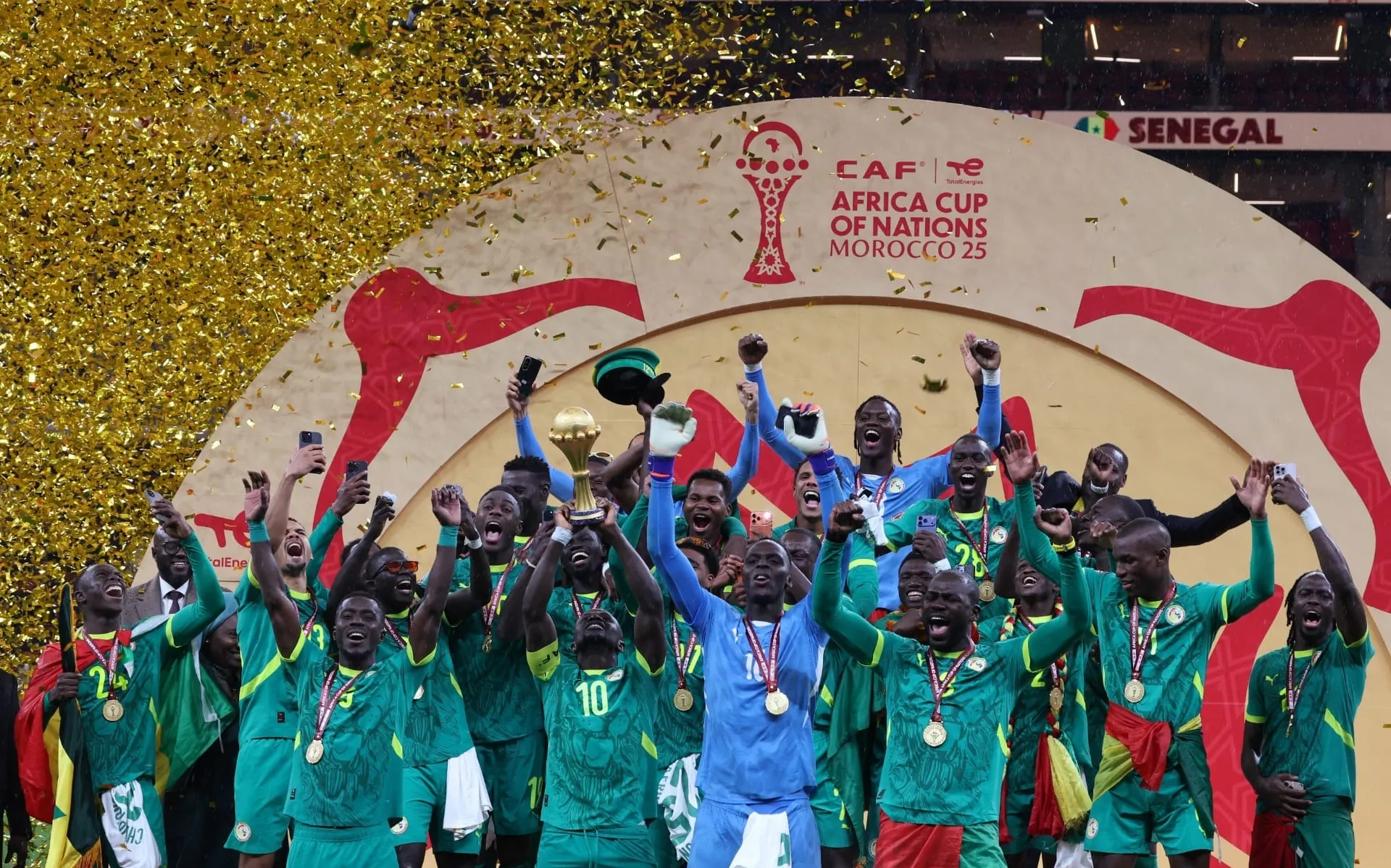 Senegal recorre ao CAS contra perda do título da Copa Africana de Nações