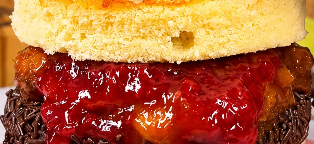 Hambúrguer doce: a nova onda viral que rompe com a tradição do sanduíche mais famoso do mundo