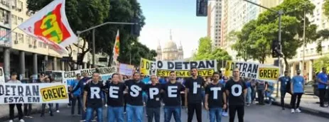 Servidores estaduais ampliam greves no Rio e pressionam governo por recomposição salarial