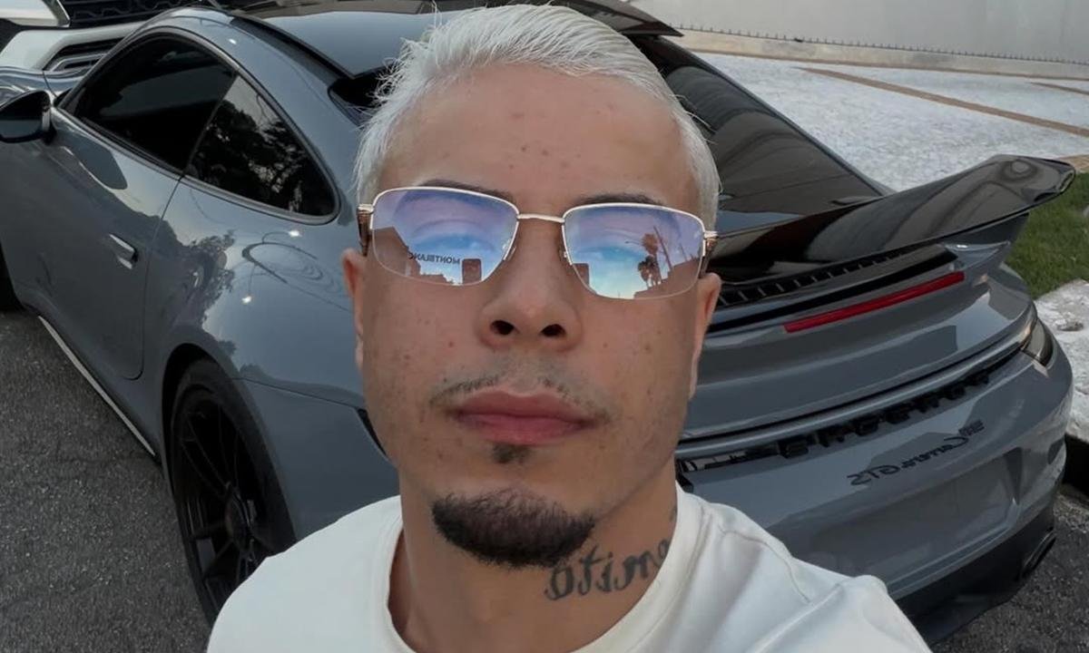 MC Tuto faz desabafo após caso de atropelamento. Leia