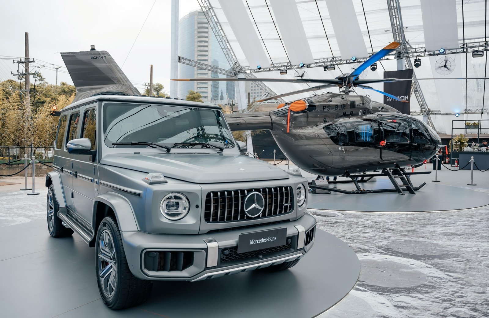 R$ 77 milhões e até 2 anos de espera: como é o helicóptero da Mercedes | G1