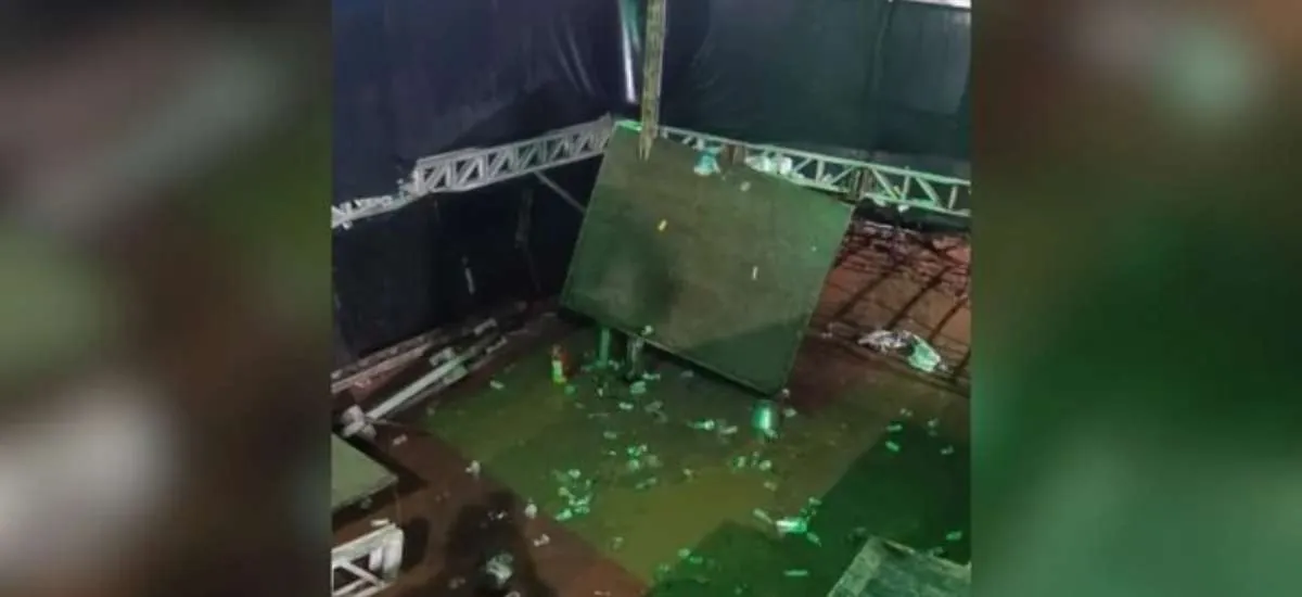 Camarote desaba durante festa de rodeio em Campo Limpo Paulista e deixa 24 feridos