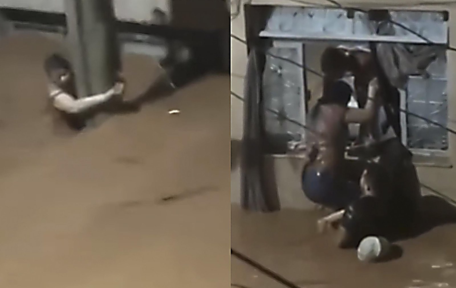 Mulher que sobreviveu agarrada em poste vira símbolo da tragédia em MG