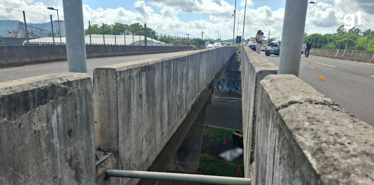 Morte de homem arremessado de viaduto ao parar carro será investigada | G1