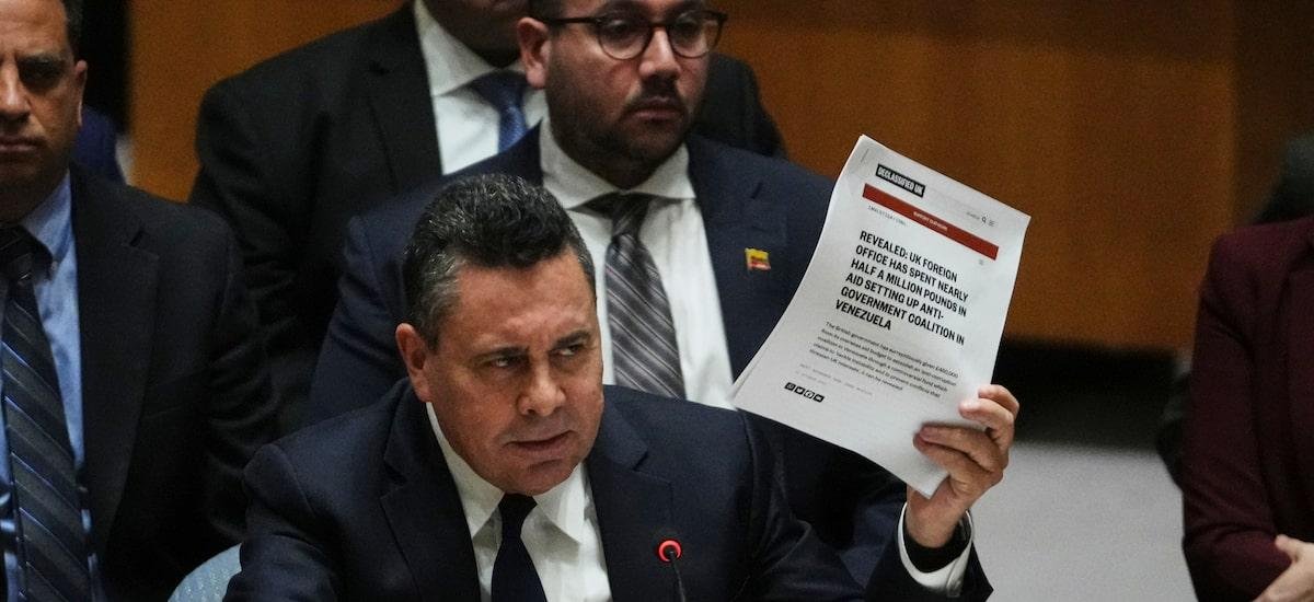 Intervenção dos EUA viola direitos humanos e não tem justificativa, diz embaixador da Venezuela