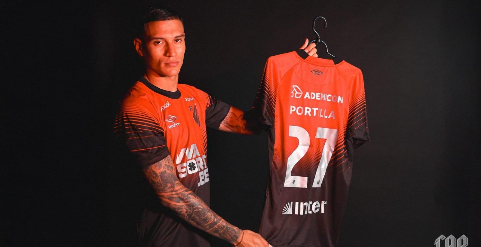 Athletico anuncia Juan Portilla como reforço para a temporada 2026