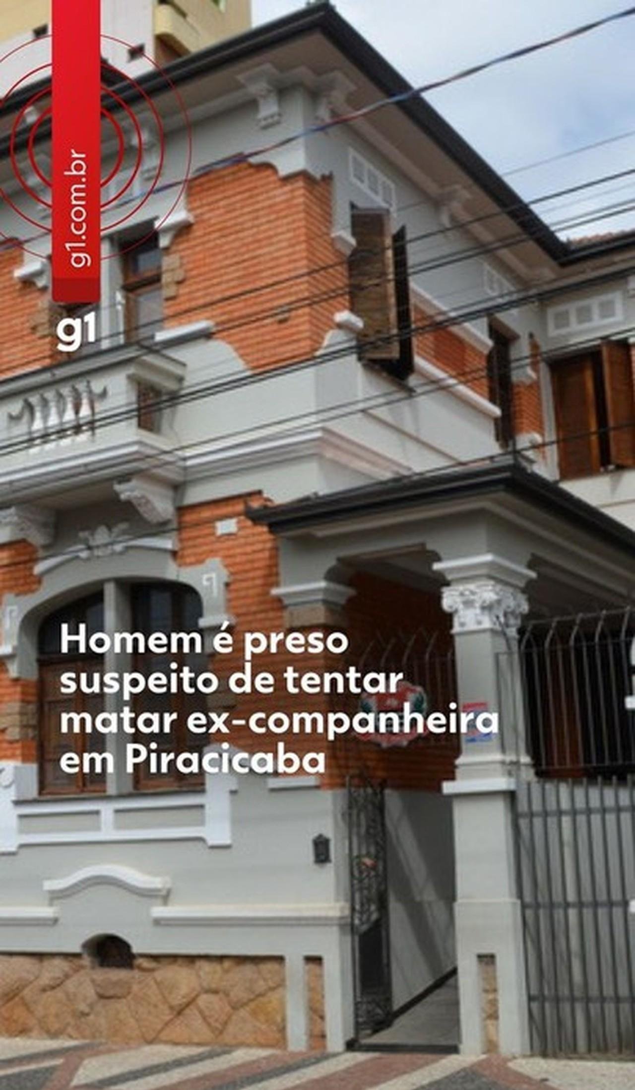 Piracicaba: Homem é preso após atirar em ex com medida protetiva | G1