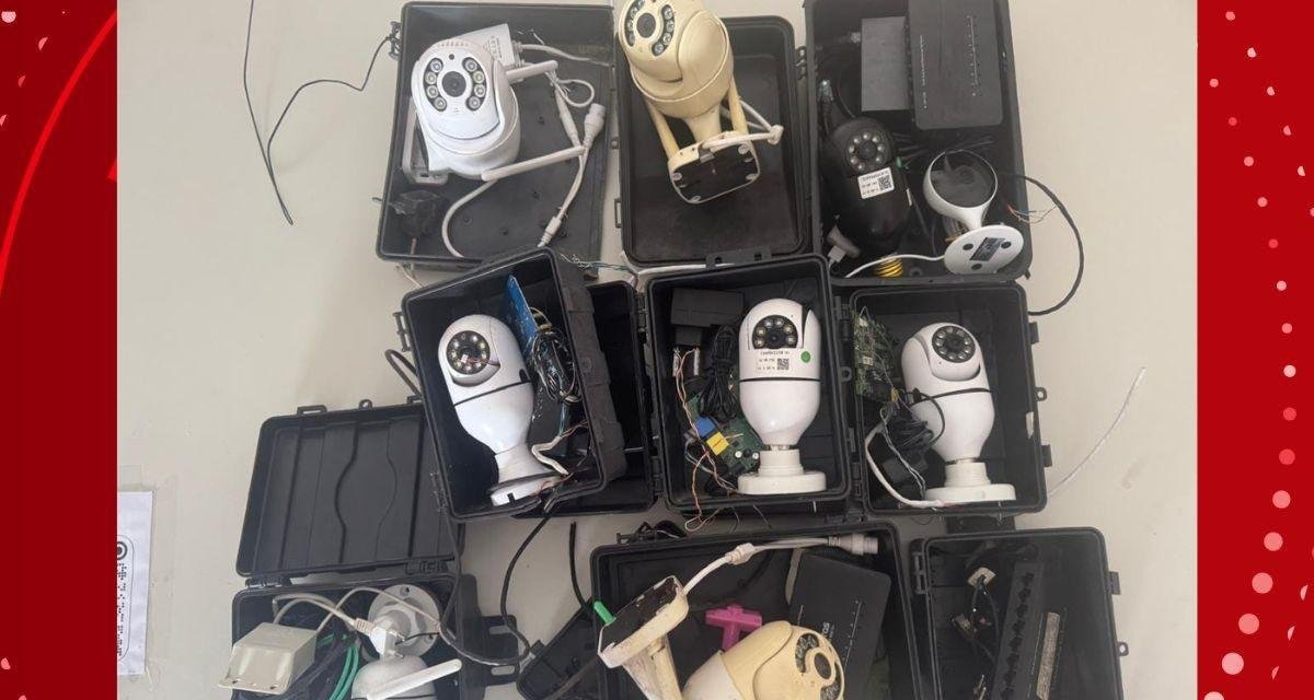 Cerca de 10 câmeras clandestinas são apreendidas em bairro de Salvador | G1