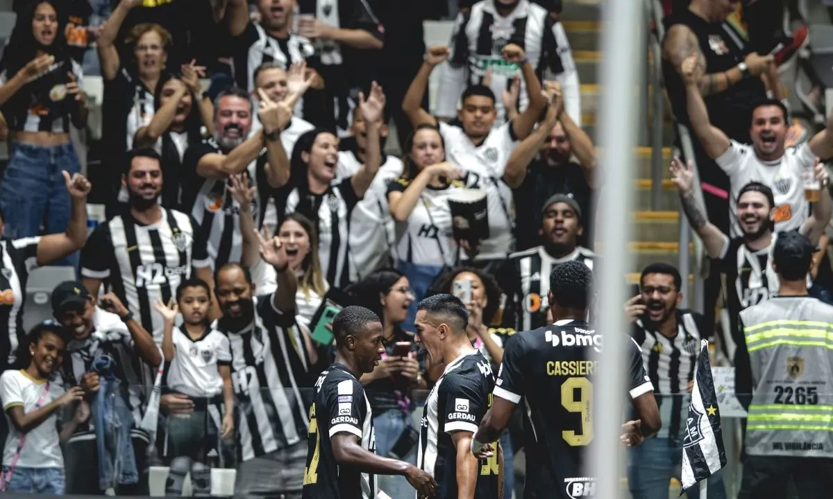 Brasileirão: Atlético-MG bate o Mirassol por 3 x 1 na Arena MRV