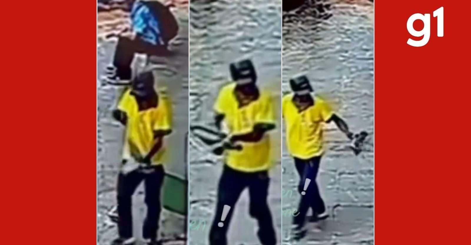 VÍDEO: homem é abordado depois de matar e comer pombo em praça de MT | G1