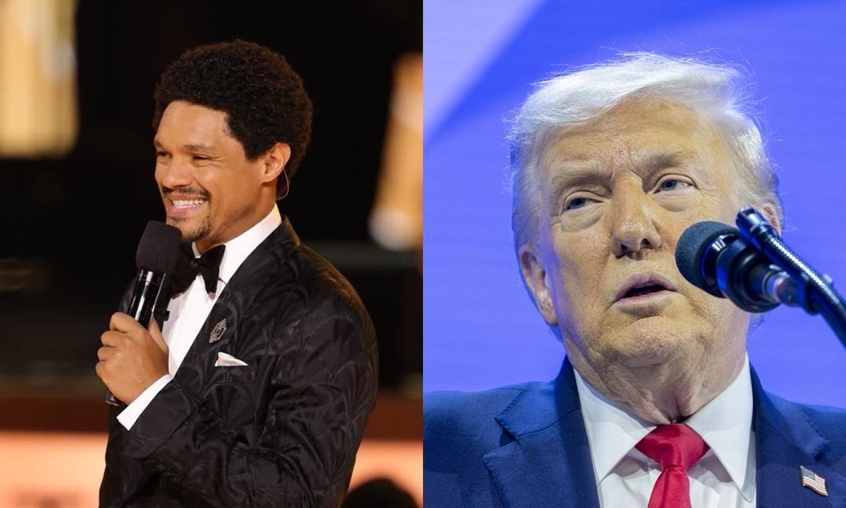 A piada de apresentador no Grammy que irritou Donald Trump