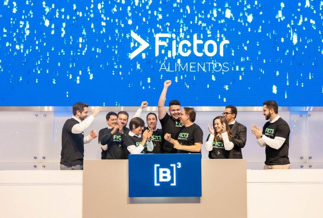 Ações da Fictor Alimentos desabam e lideram quedas na Bolsa