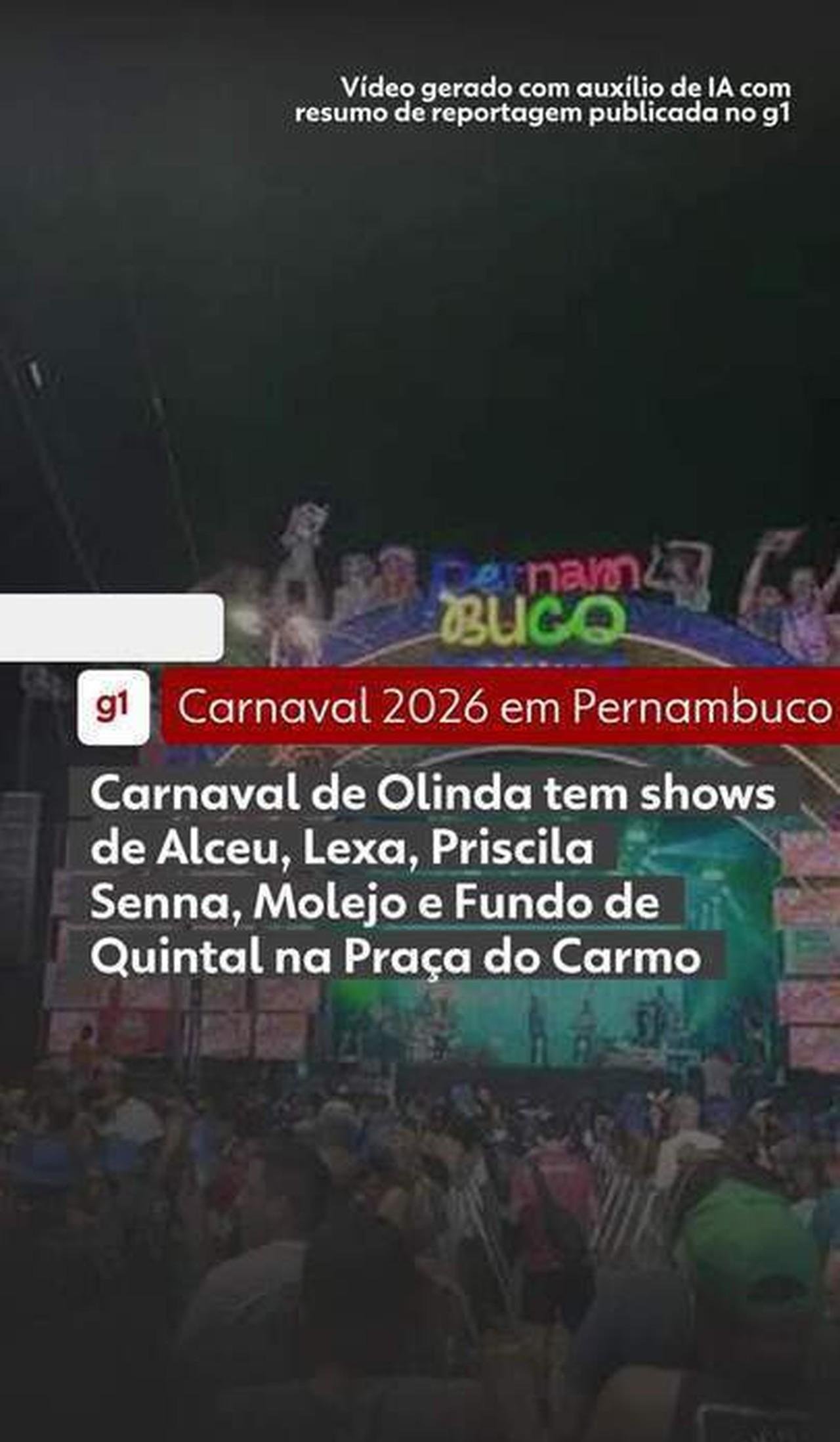 Carnaval de Olinda tem shows de Alceu, Lexa, Priscila Senna e Molejo | G1