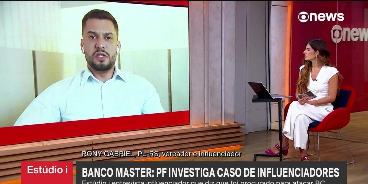 Ataques ao Banco Central: vereador Rony Gabriel vai depor à PF dia 12 | G1