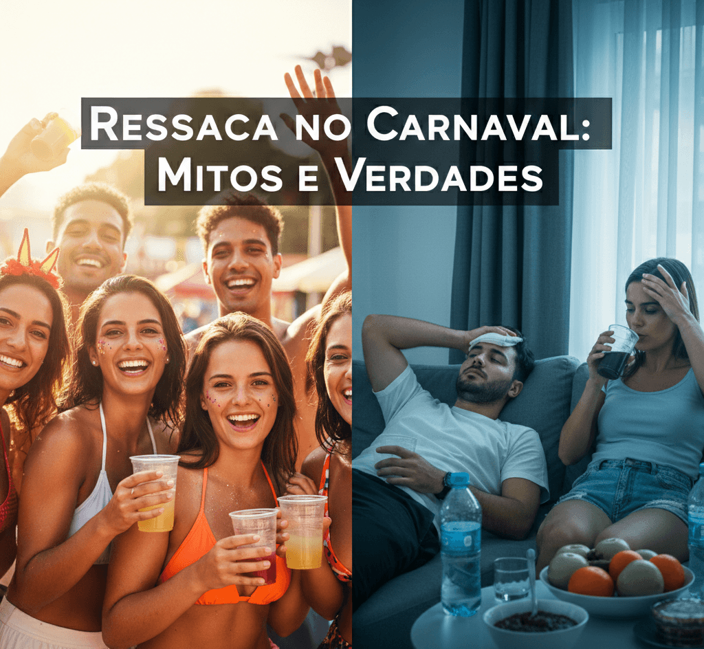 Carnaval sem sofrimento: o que é mito e o que é verdade na cura da ressaca?