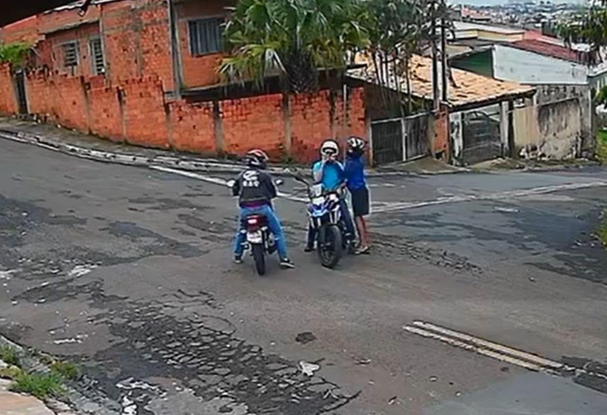 VÍDEO: câmera flagra assalto a motociclista em Hortolândia | G1
