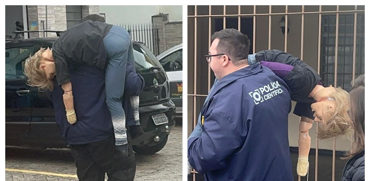 Peritos usam boneco com estatura de PC Siqueira em reconstituição da morte do influencer determinada pela Justiça em SP | G1