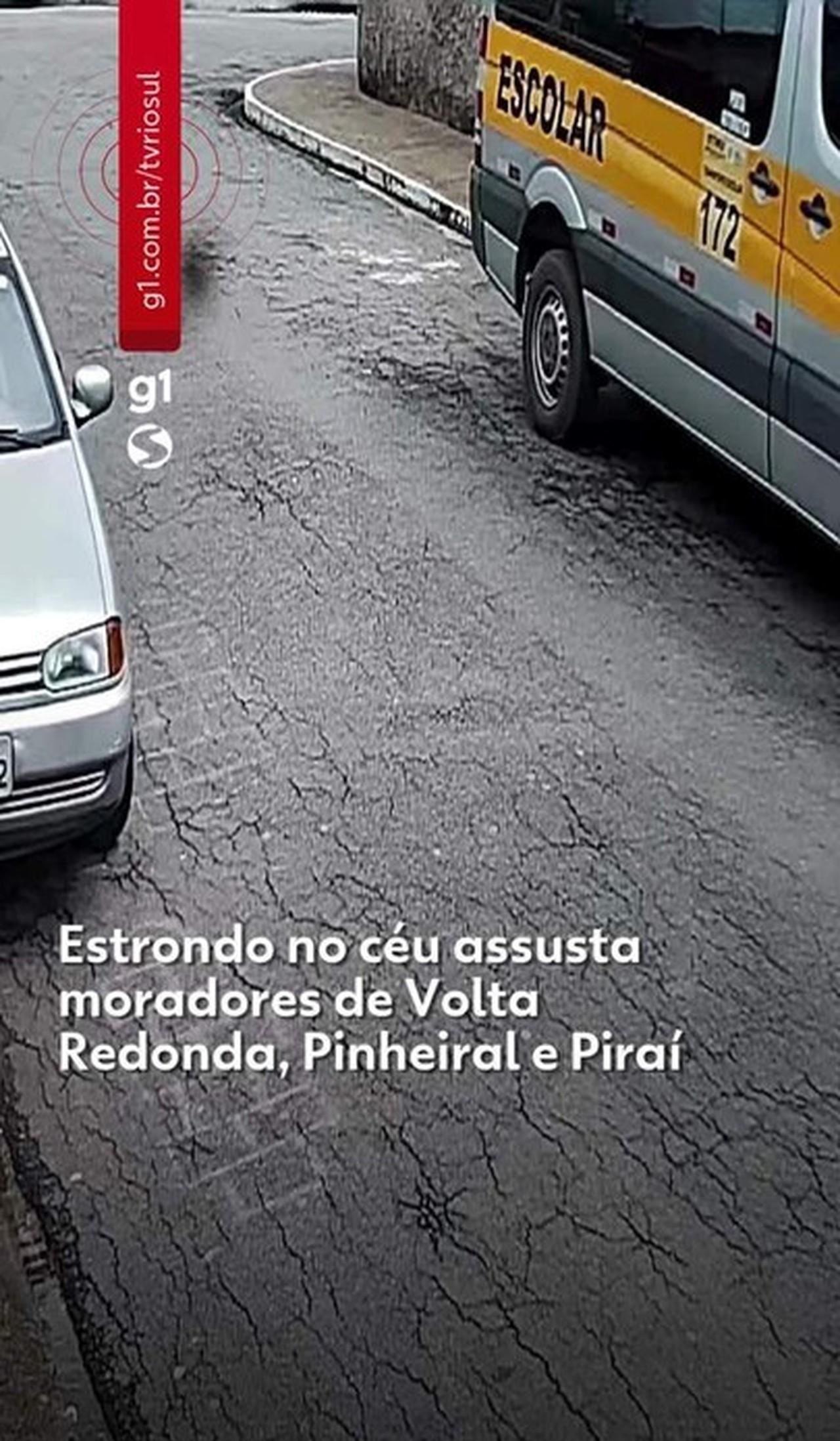 Estrondo no interior do Rio assusta moradores e causa tremores | G1