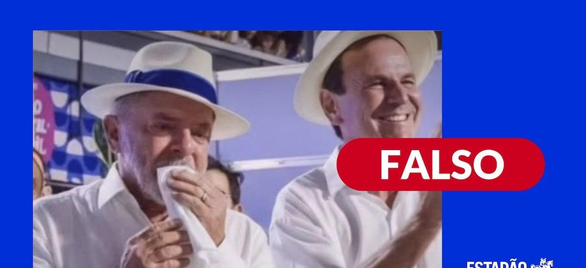 É falso que sósia de Lula compareceu Carnaval do Rio para receber homenagem