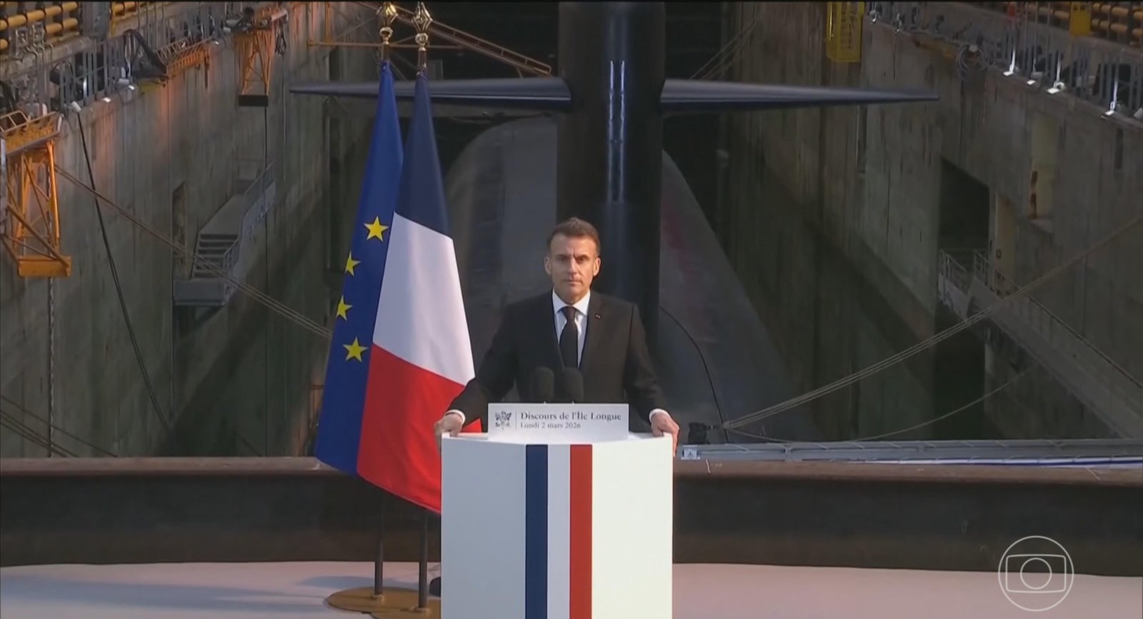 França anuncia que vai aumentar arsenal nuclear para proteger continente europeu | G1