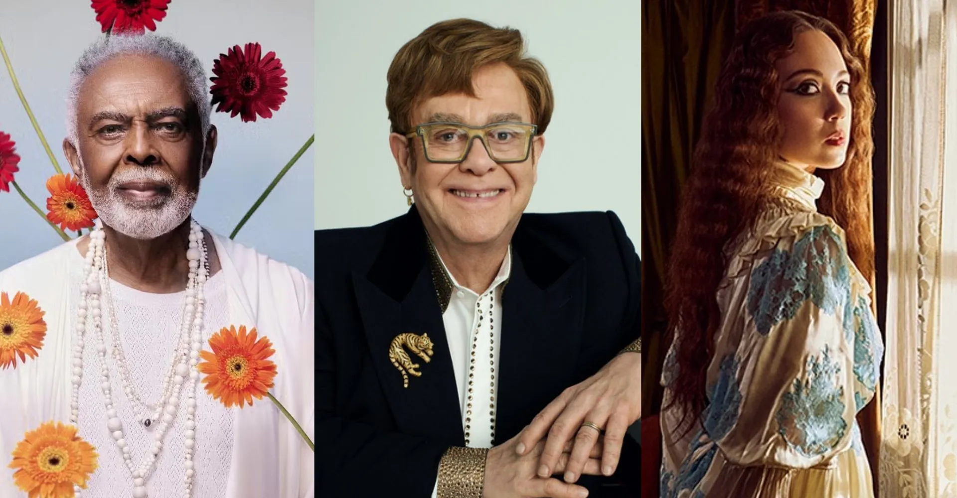 4º dia de Rock in Rio tem ícones como Elton John e Gilberto Gil, além de jazz pop de Laufey e Jon Batiste