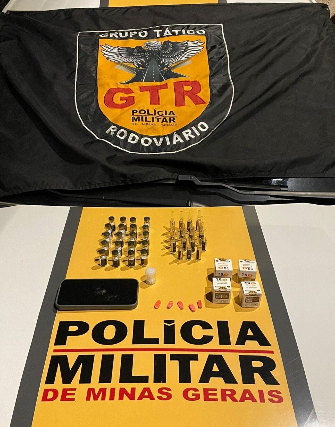 Canetas emagrecedoras e drogas são apreendidas na LMG-653 em ônibus que ia de SC para BA | G1