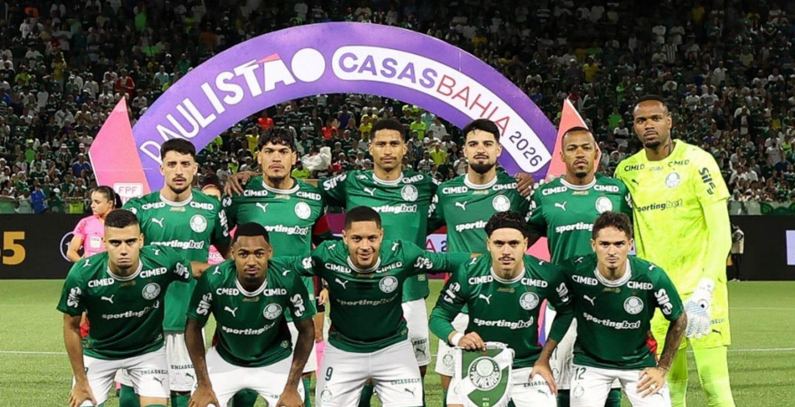 Palmeiras busca manter tabu contra o Novorizontino; veja provável escalação