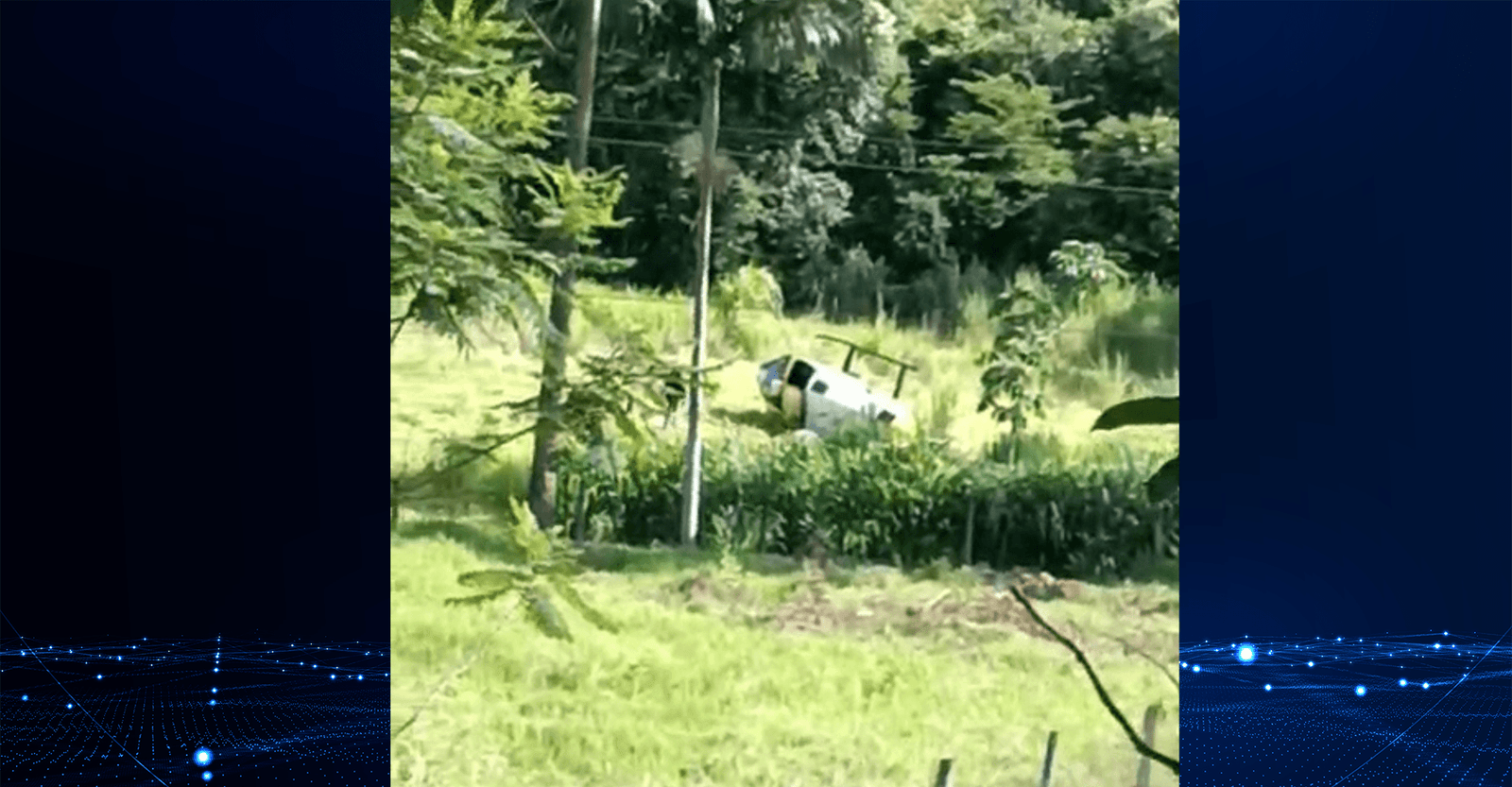 Helicóptero da PM cai após confronto que terminou com dois mortos no Paraná