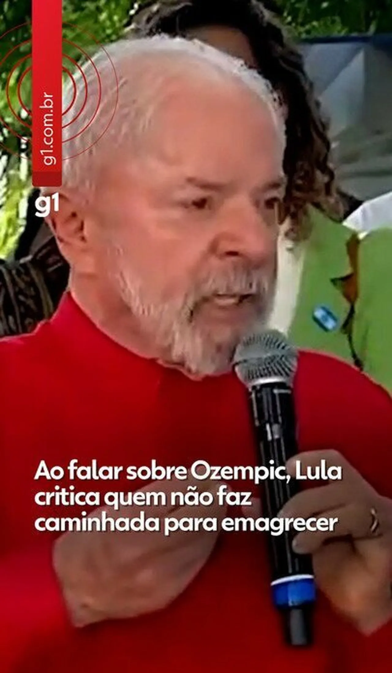 Ao falar sobre Ozempic, Lula critica quem não faz caminhada para emagrecer: 'Têm que aprender a tirar a bunda da cadeira' | G1