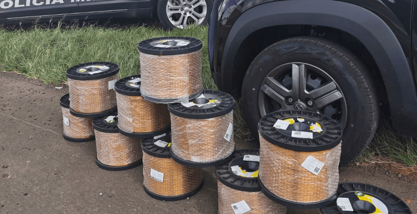 Homem é preso após furtar 10 bobinas de cobre em uma empresa de Prudente