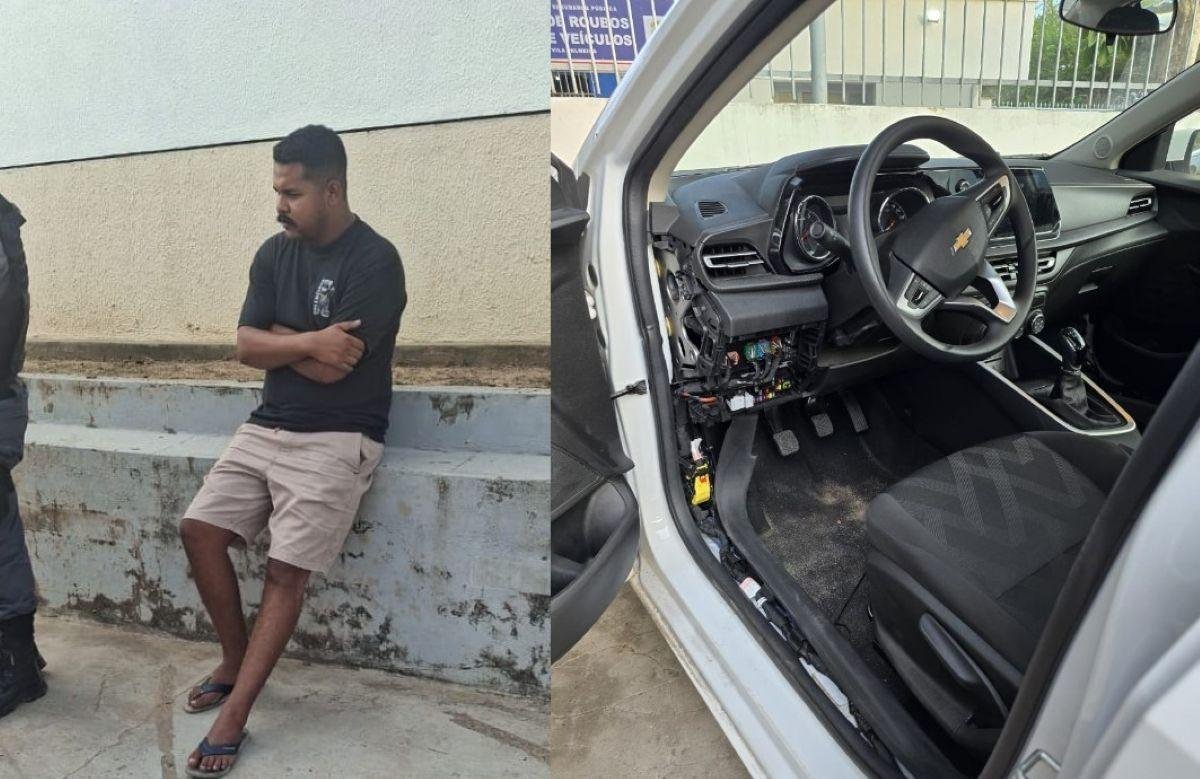 PM é preso com carro roubado na Grande São Luís | G1