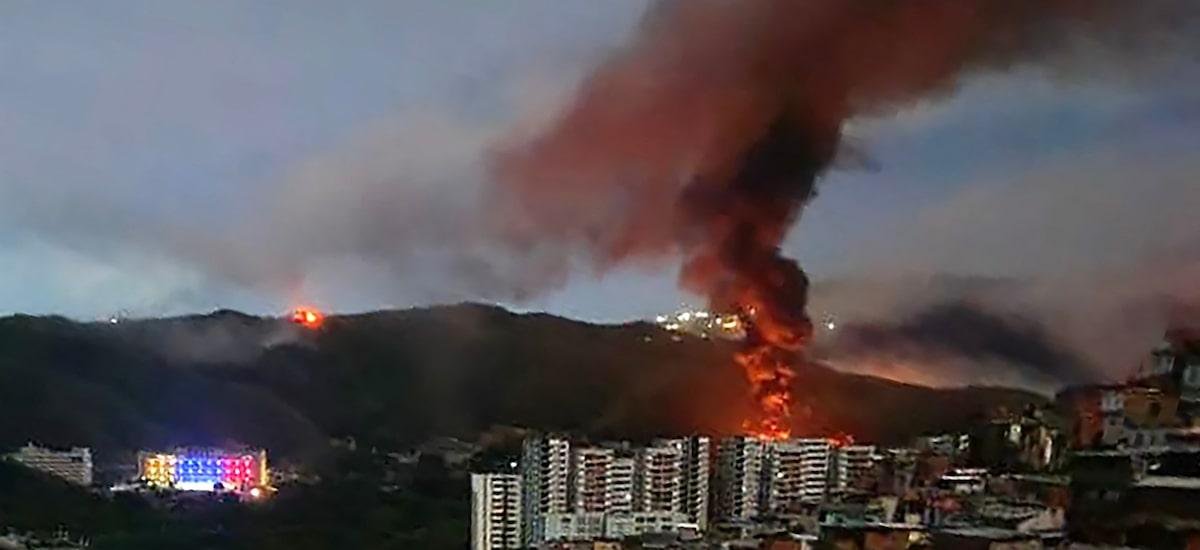Bombas, aviões e helicópteros: veja vídeos e fotos do ataque dos EUA à Venezuela