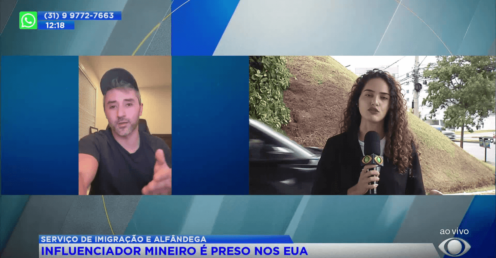 Influenciador mineiro é preso nos EUA