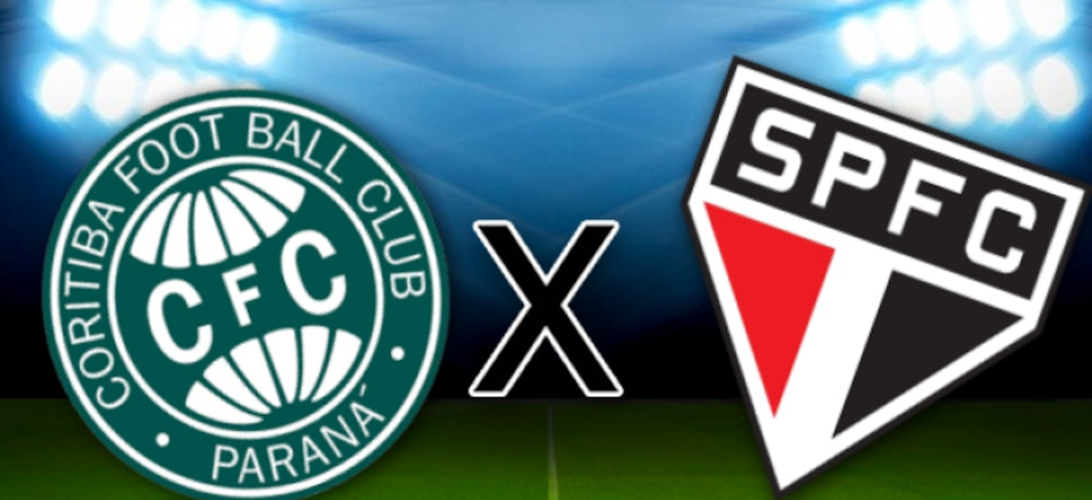 Coritiba x São Paulo pelo Brasileirão: onde assistir ao vivo, horário e escalação