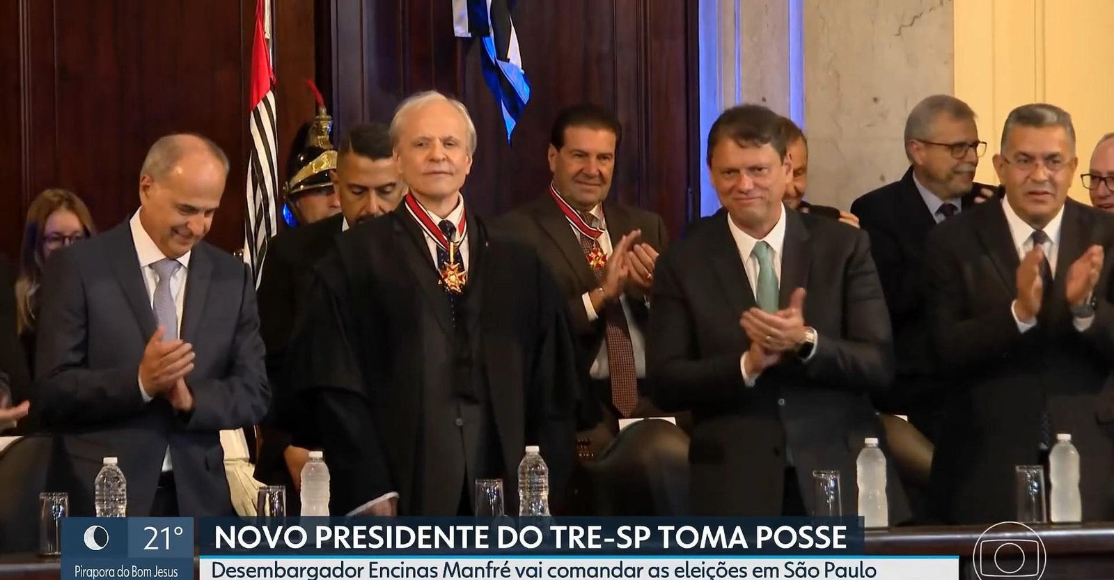 Novo presidente do TRE-SP toma posse do cargo a 7 meses das eleições | G1