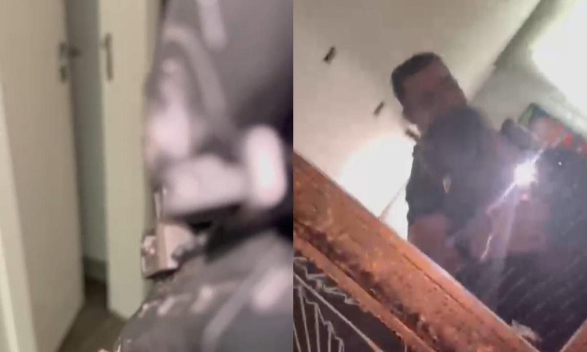 Veja momento em que mulher é libertada de assalto em mansão no Morumbi