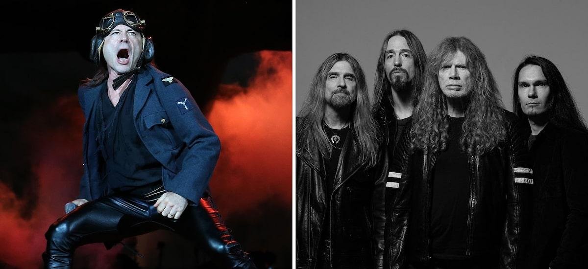 Iron Maiden e Megadeth se unem em turnê na Oceania