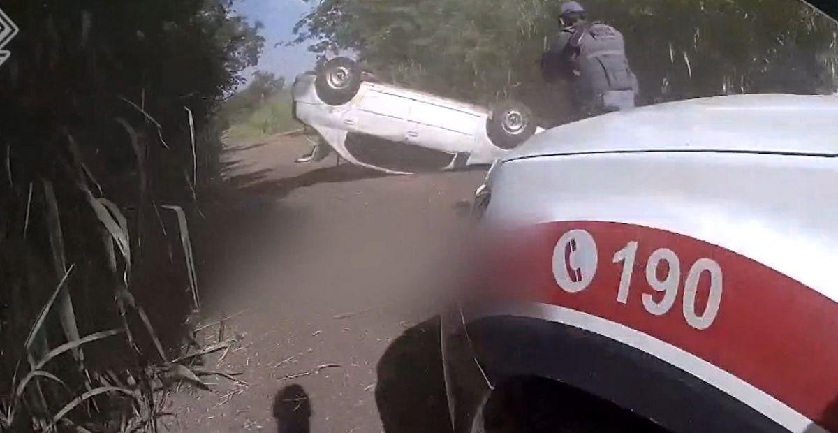 Vídeo mostra perseguição e resgate de criança sequestrada pelo pai | G1