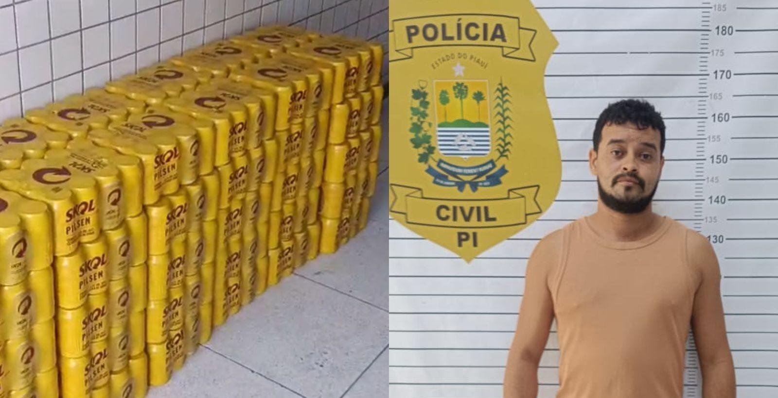 Dono de depósito de bebidas é preso com mais de 100 fardos de cerveja | G1