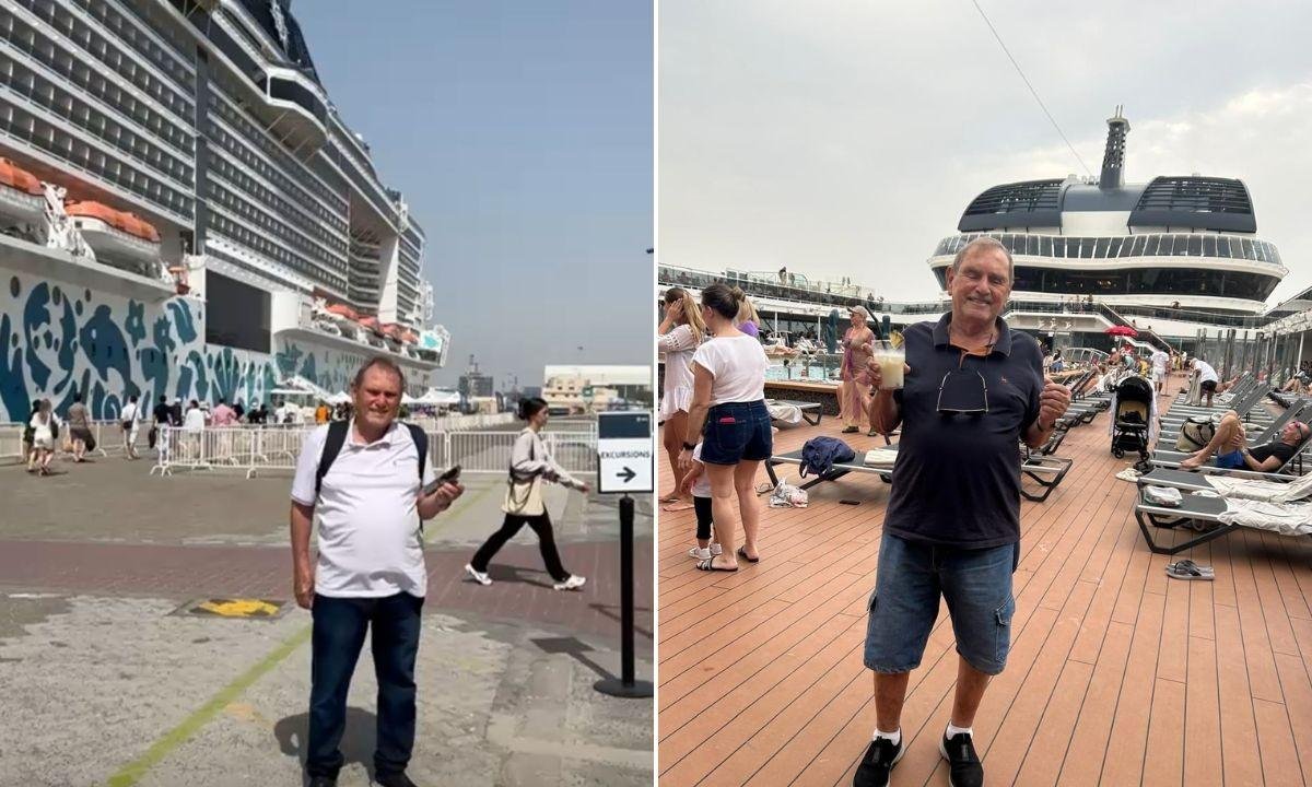 Cruzeiro na guerra: idoso vive ataques no Oriente Médio em navio | G1