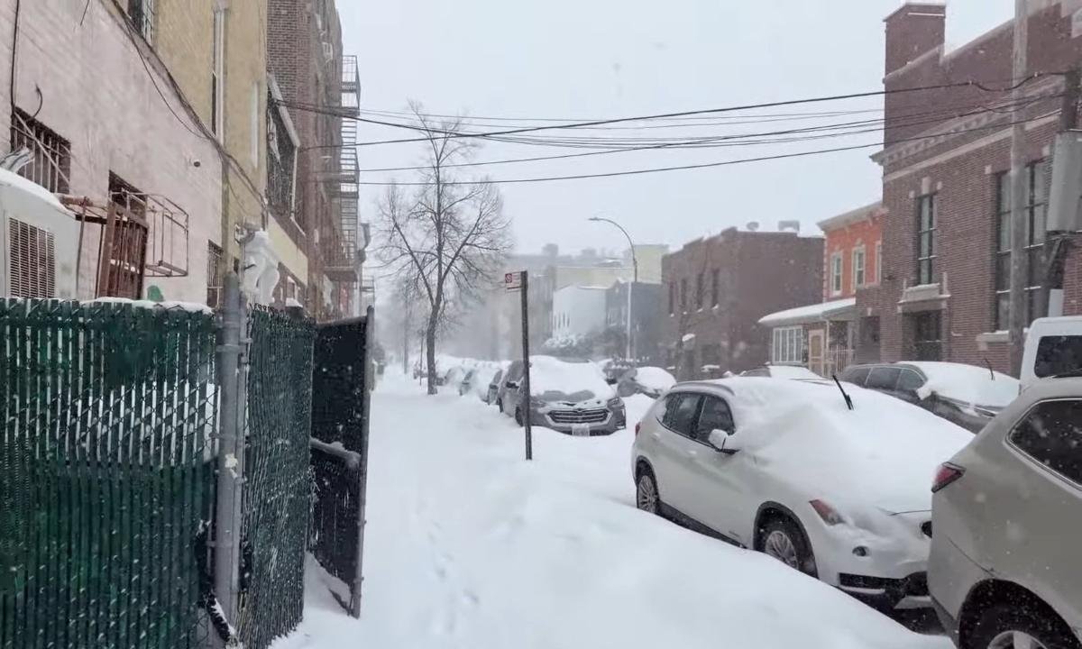 Número de mortes causadas por nevasca nos EUA sobe para 85