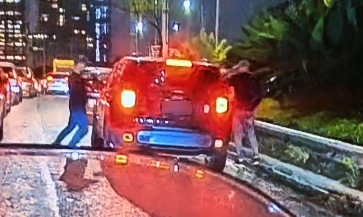 Assalto na Marginal: influencer flagra ataque de ladrões no trânsito