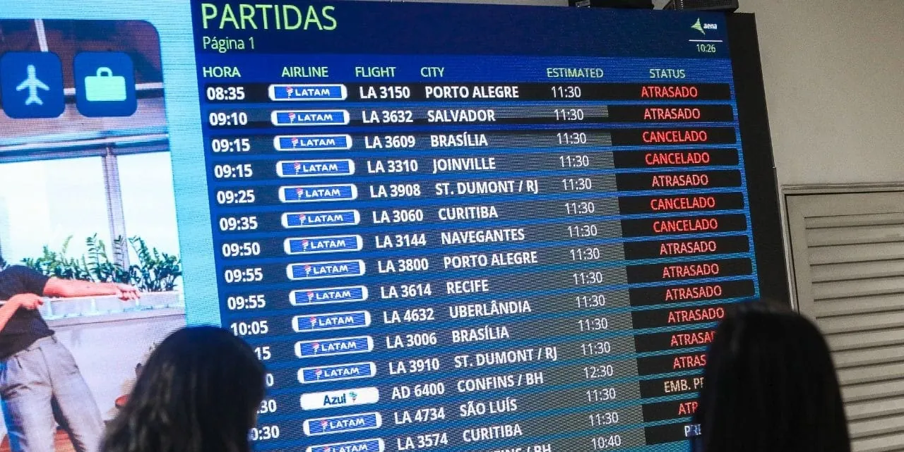 Vazamento de gás causou fechamento do espaço aéreo de São Paulo