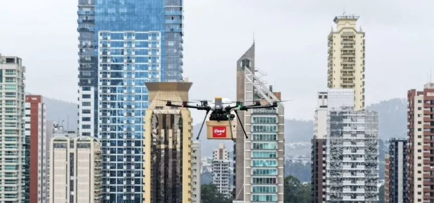 iFood lança delivery por drones em São Paulo
