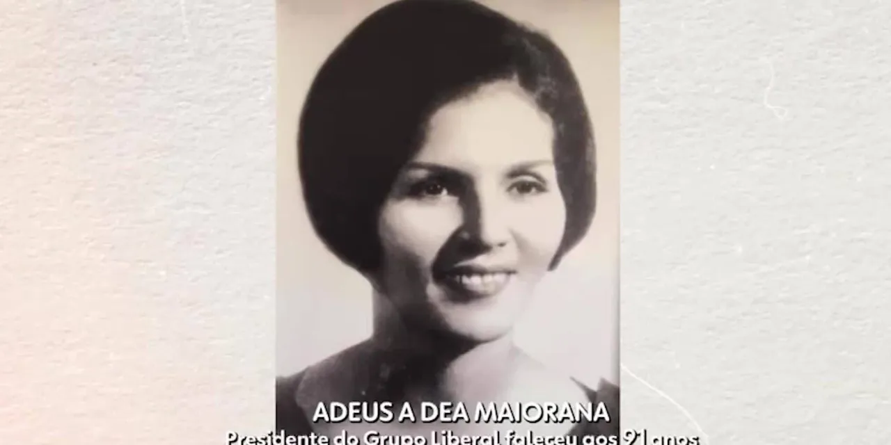 Morre aos 91 anos Dona Déa Maiorana, presidente do Grupo Liberal