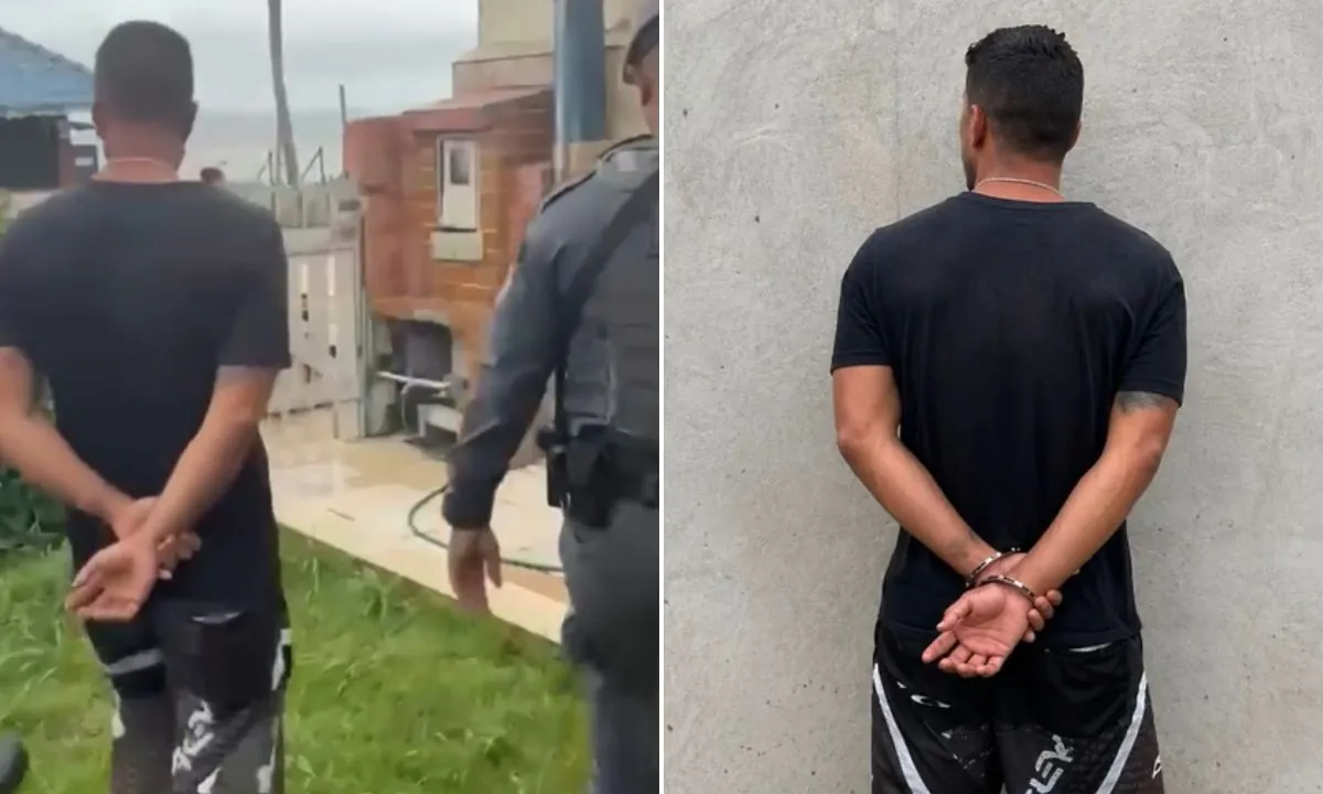 Procurado por atirar contra a casa da ex é preso dentro de freezer