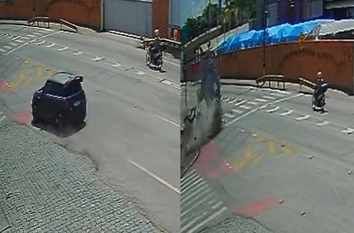 VÍDEO: motorista morre ao bater carro em alta velocidade em muro | G1