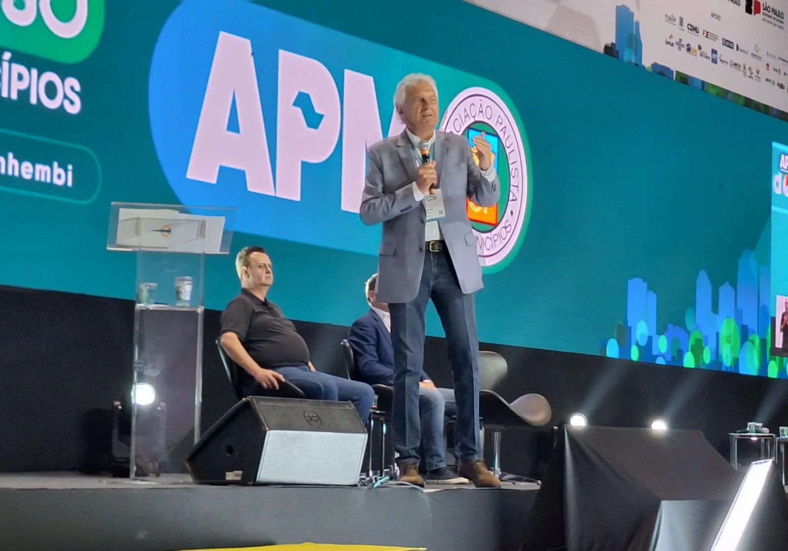 Caiado volta a criticar polarização e comenta fala de Kassab sobre 'meta' de 15% de votos: 'arrancada'