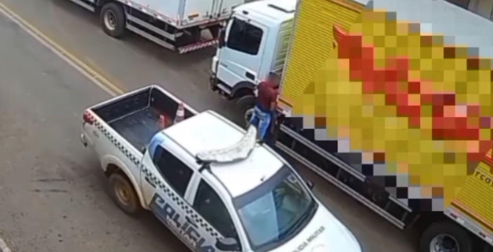 Homem pratica ato obsceno em via pública no PI e é flagrado pela PM | G1